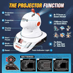 Kids Laser Tag Toy Guns with Projector