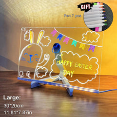 LED Note Board with Colors